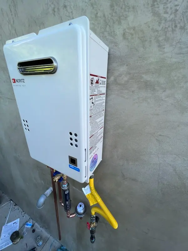 Tankless water heater installation for New Dover homes